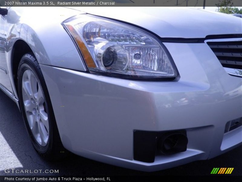 Radiant Silver Metallic / Charcoal 2007 Nissan Maxima 3.5 SL