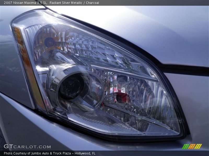 Radiant Silver Metallic / Charcoal 2007 Nissan Maxima 3.5 SL