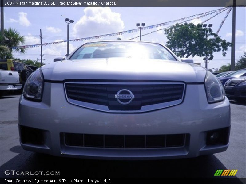 Radiant Silver Metallic / Charcoal 2007 Nissan Maxima 3.5 SL