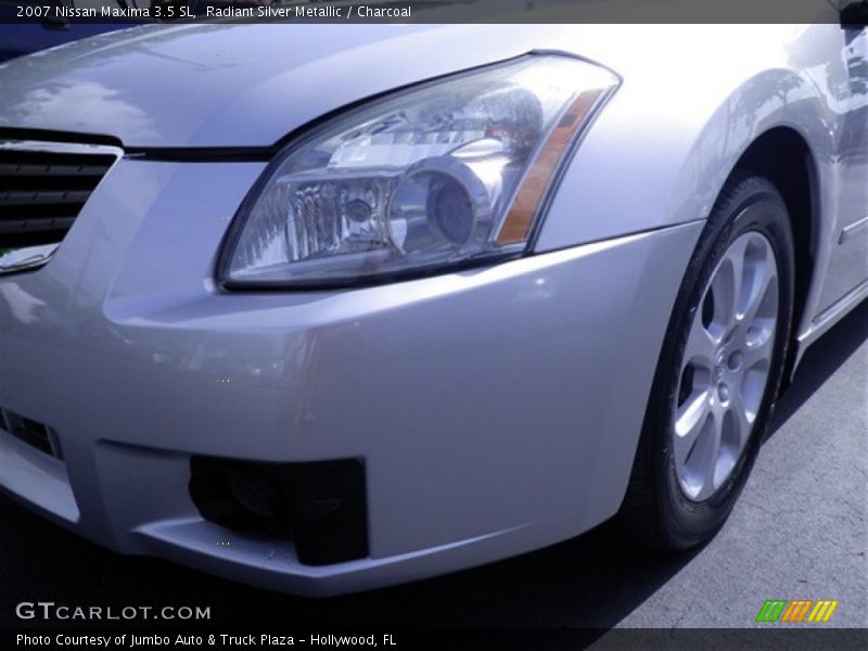 Radiant Silver Metallic / Charcoal 2007 Nissan Maxima 3.5 SL