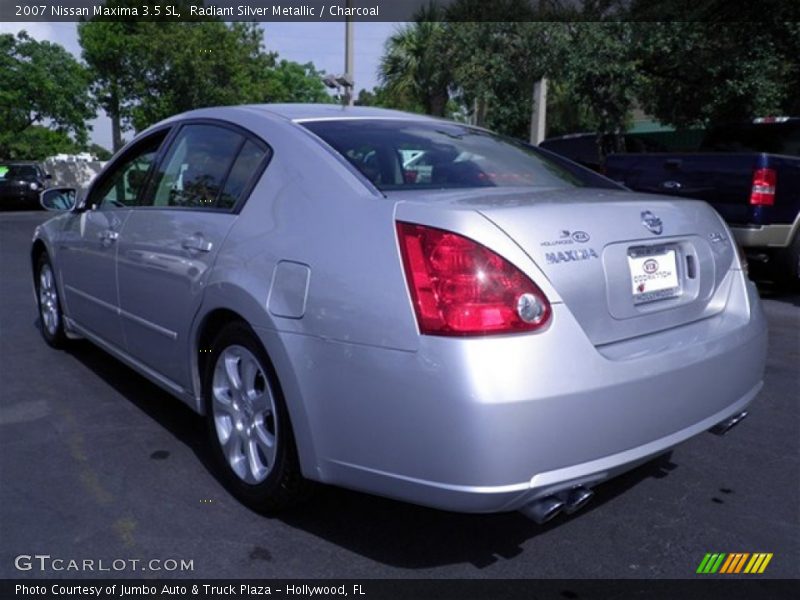 Radiant Silver Metallic / Charcoal 2007 Nissan Maxima 3.5 SL