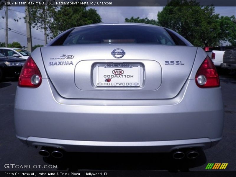 Radiant Silver Metallic / Charcoal 2007 Nissan Maxima 3.5 SL