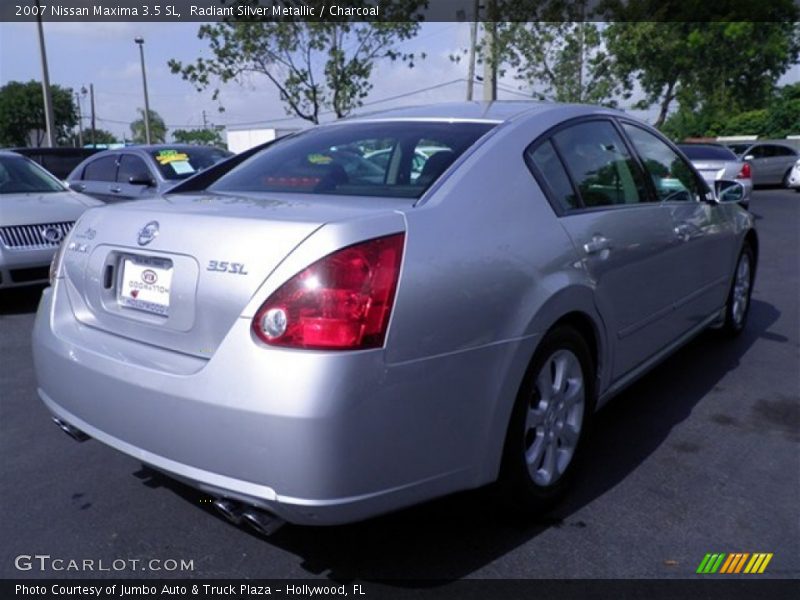 Radiant Silver Metallic / Charcoal 2007 Nissan Maxima 3.5 SL