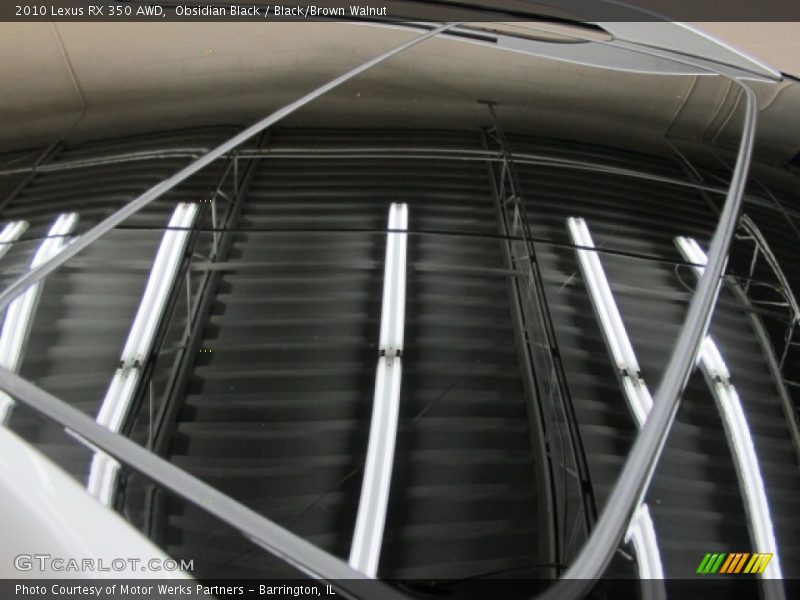 Obsidian Black / Black/Brown Walnut 2010 Lexus RX 350 AWD