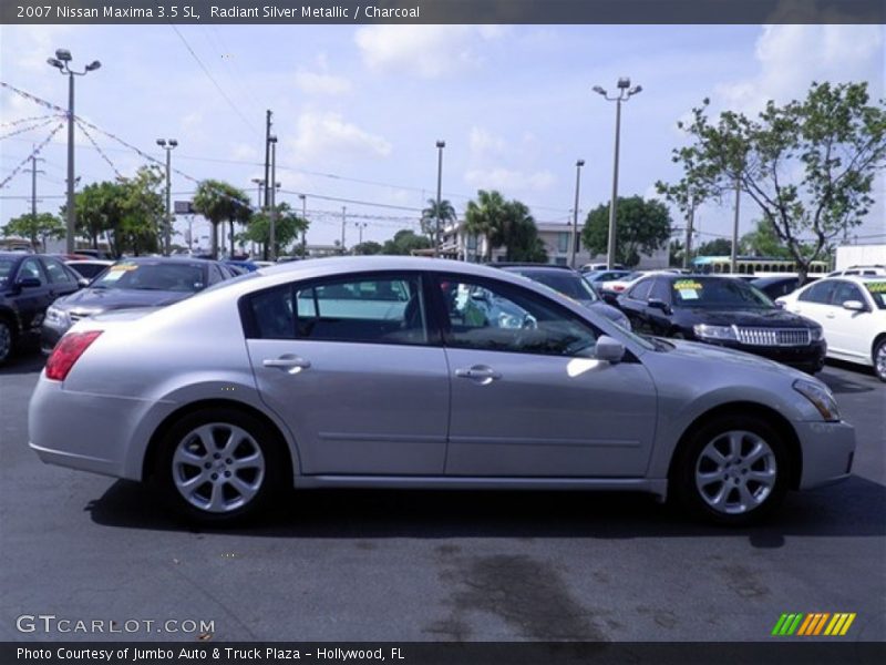 Radiant Silver Metallic / Charcoal 2007 Nissan Maxima 3.5 SL