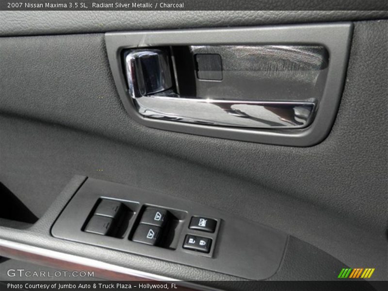 Radiant Silver Metallic / Charcoal 2007 Nissan Maxima 3.5 SL
