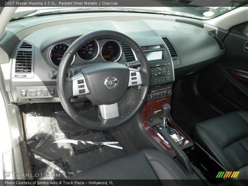 Radiant Silver Metallic / Charcoal 2007 Nissan Maxima 3.5 SL