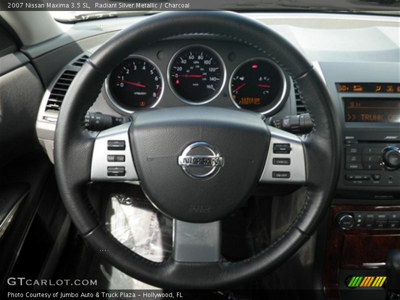 Radiant Silver Metallic / Charcoal 2007 Nissan Maxima 3.5 SL