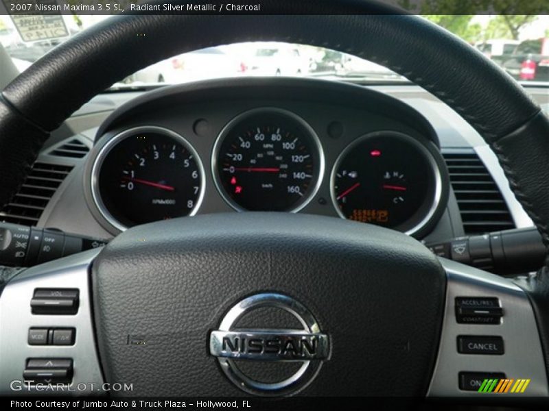 Radiant Silver Metallic / Charcoal 2007 Nissan Maxima 3.5 SL
