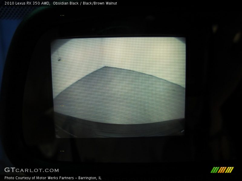 Obsidian Black / Black/Brown Walnut 2010 Lexus RX 350 AWD