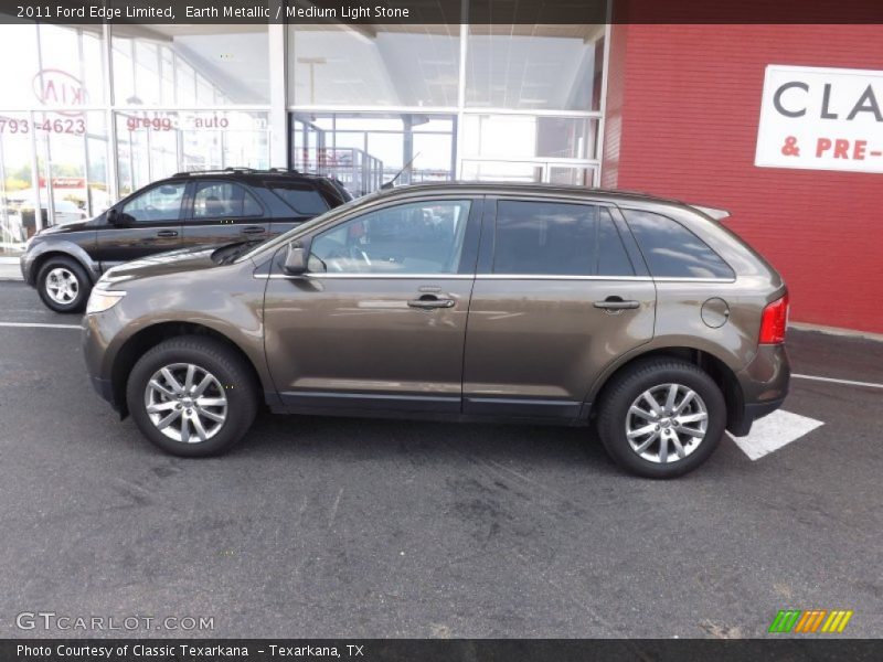 Earth Metallic / Medium Light Stone 2011 Ford Edge Limited