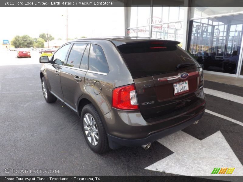Earth Metallic / Medium Light Stone 2011 Ford Edge Limited