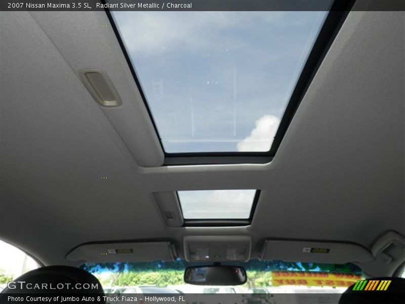 Radiant Silver Metallic / Charcoal 2007 Nissan Maxima 3.5 SL