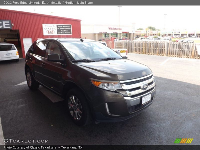 Earth Metallic / Medium Light Stone 2011 Ford Edge Limited