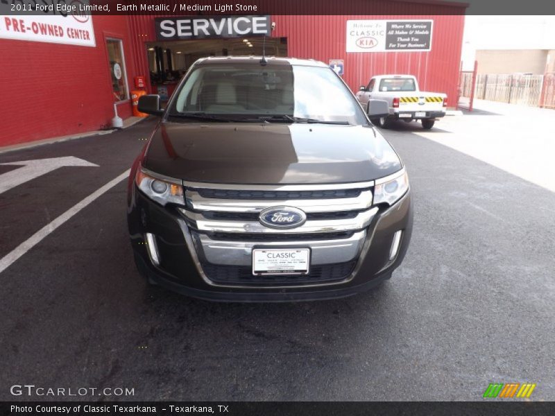 Earth Metallic / Medium Light Stone 2011 Ford Edge Limited