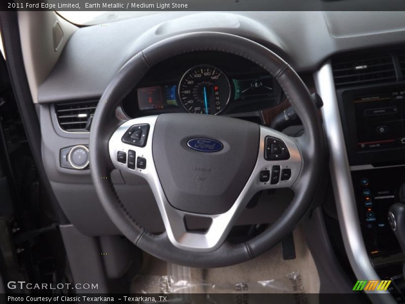 Earth Metallic / Medium Light Stone 2011 Ford Edge Limited