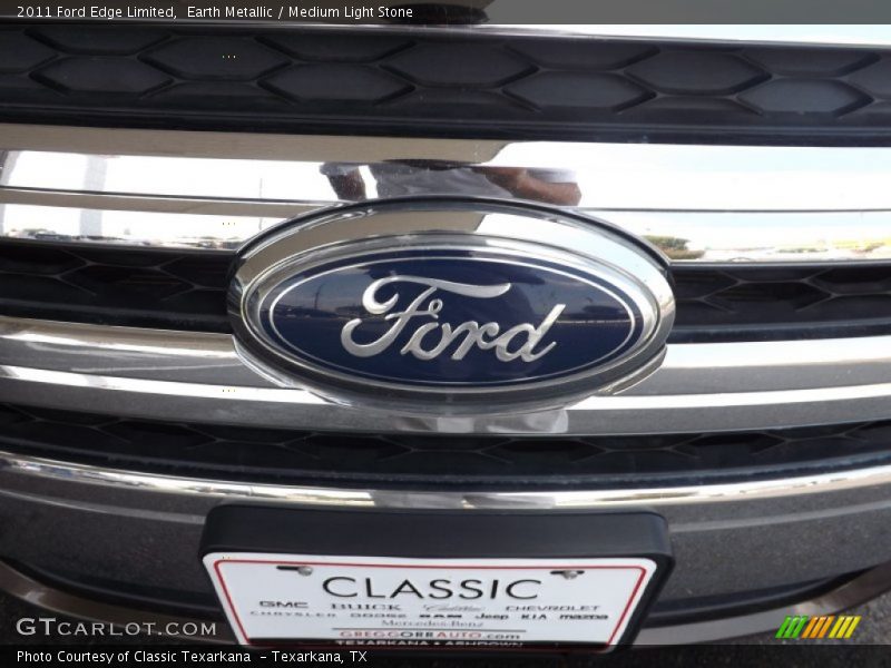 Earth Metallic / Medium Light Stone 2011 Ford Edge Limited