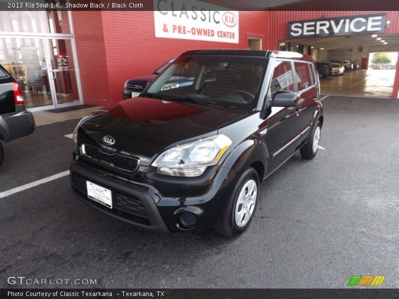 Shadow Black / Black Cloth 2013 Kia Soul 1.6