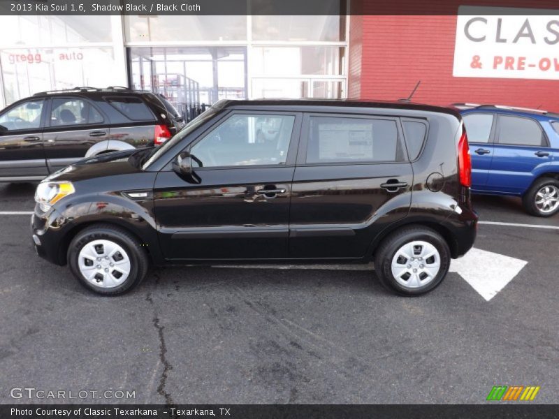 Shadow Black / Black Cloth 2013 Kia Soul 1.6