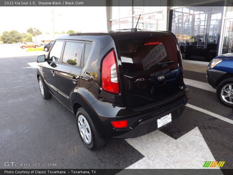 Shadow Black / Black Cloth 2013 Kia Soul 1.6