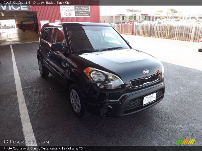 Shadow Black / Black Cloth 2013 Kia Soul 1.6