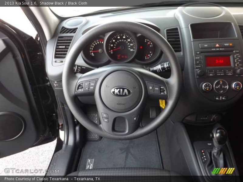  2013 Soul 1.6 Black Cloth Interior