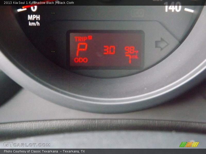 Shadow Black / Black Cloth 2013 Kia Soul 1.6