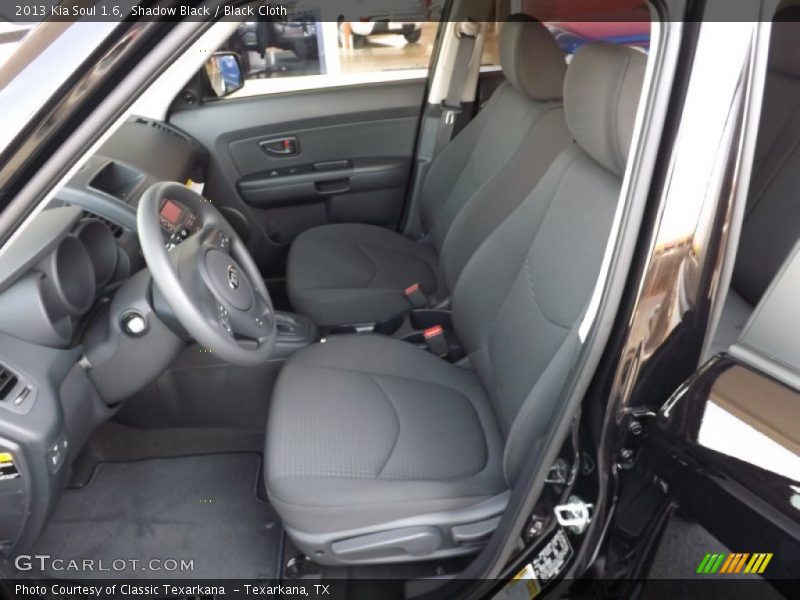  2013 Soul 1.6 Black Cloth Interior