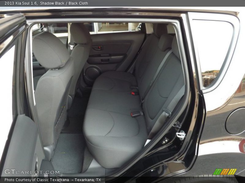 Shadow Black / Black Cloth 2013 Kia Soul 1.6