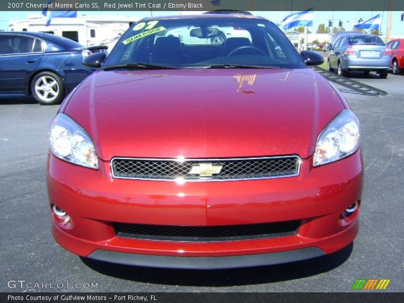 Red Jewel Tint Coat / Ebony Black 2007 Chevrolet Monte Carlo SS
