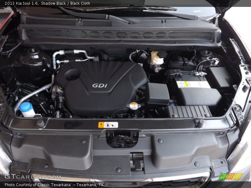  2013 Soul 1.6 Engine - 1.6 Liter DOHC 16-Valve CVVT 4 Cylinder