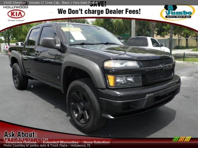 Black / Very Dark Pewter 2006 Chevrolet Colorado LT Crew Cab