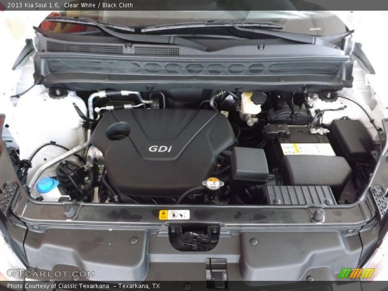  2013 Soul 1.6 Engine - 1.6 Liter DOHC 16-Valve CVVT 4 Cylinder