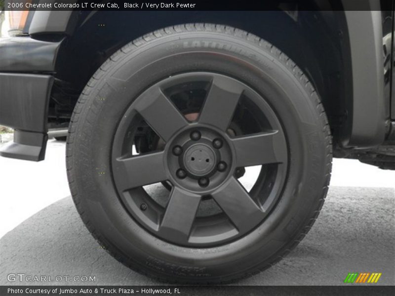Black / Very Dark Pewter 2006 Chevrolet Colorado LT Crew Cab