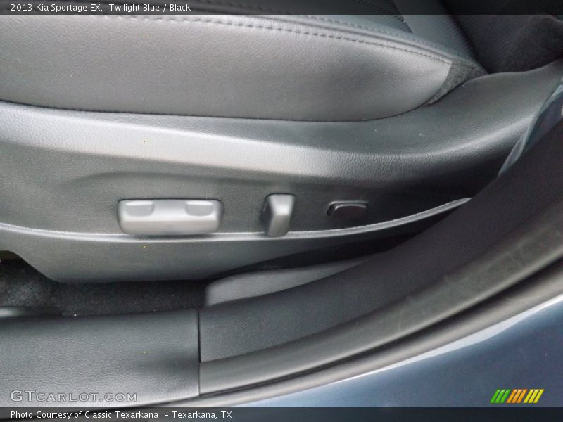 Twilight Blue / Black 2013 Kia Sportage EX