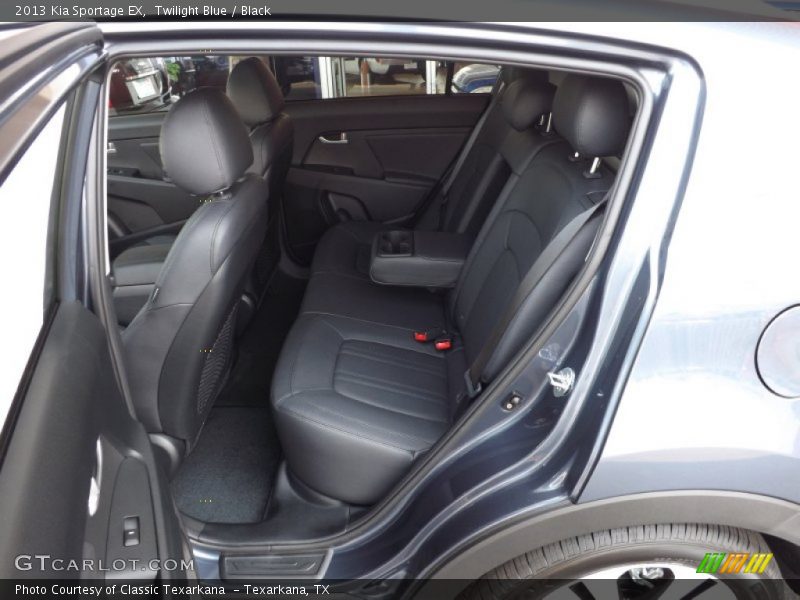 Twilight Blue / Black 2013 Kia Sportage EX