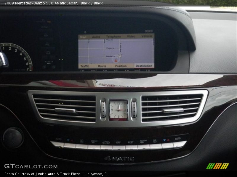 Black / Black 2009 Mercedes-Benz S 550 4Matic Sedan