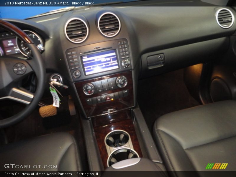 Black / Black 2010 Mercedes-Benz ML 350 4Matic