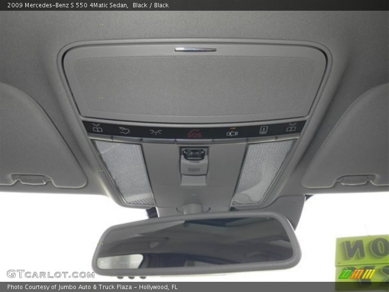 Black / Black 2009 Mercedes-Benz S 550 4Matic Sedan