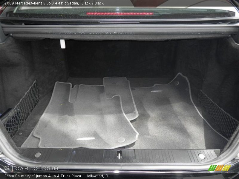 Black / Black 2009 Mercedes-Benz S 550 4Matic Sedan