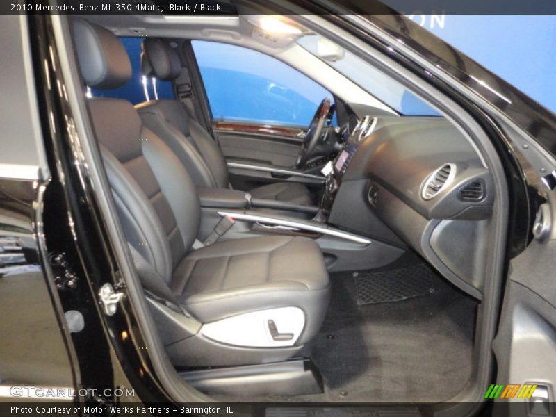 Black / Black 2010 Mercedes-Benz ML 350 4Matic
