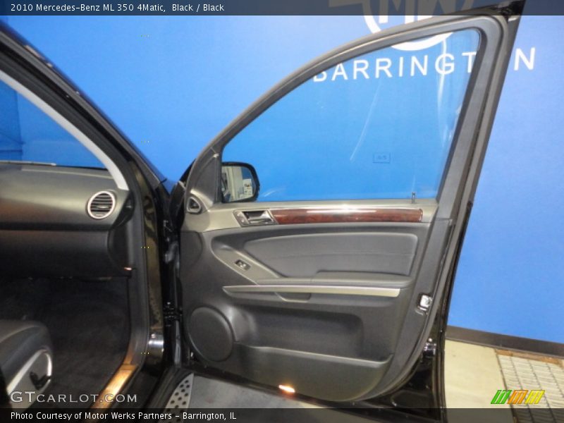 Black / Black 2010 Mercedes-Benz ML 350 4Matic