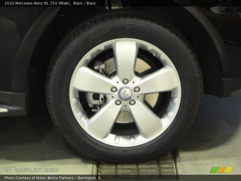 Black / Black 2010 Mercedes-Benz ML 350 4Matic