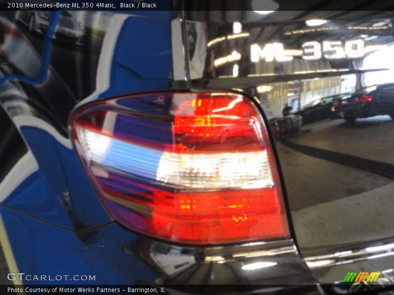 Black / Black 2010 Mercedes-Benz ML 350 4Matic