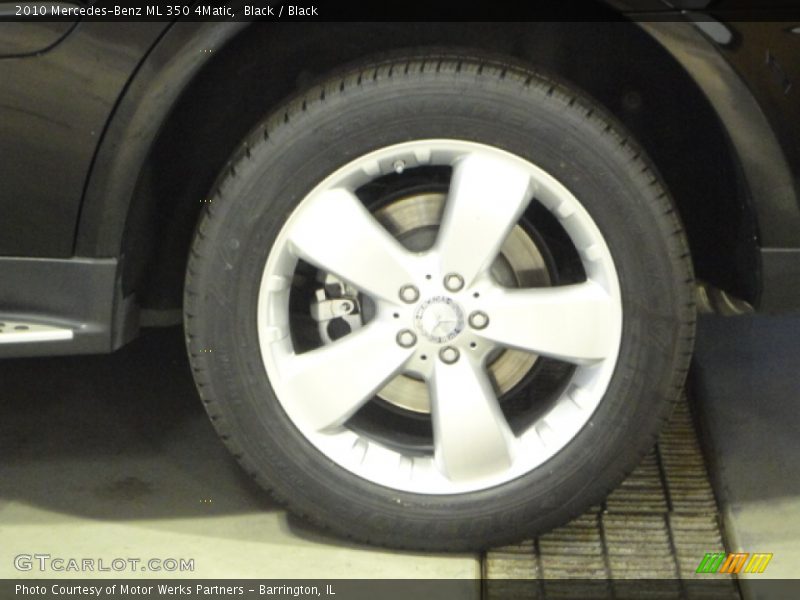 Black / Black 2010 Mercedes-Benz ML 350 4Matic