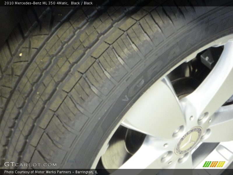 Black / Black 2010 Mercedes-Benz ML 350 4Matic