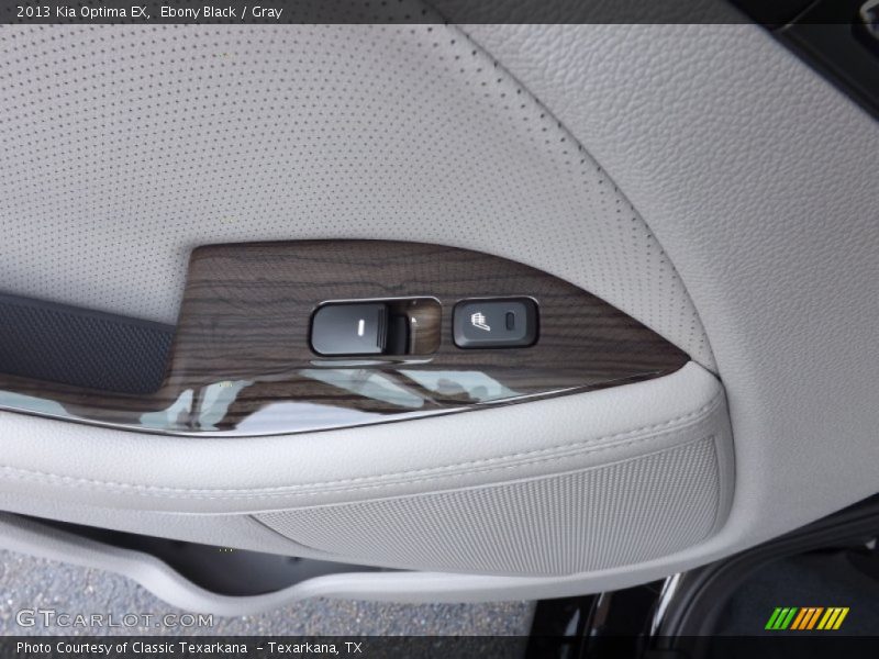Ebony Black / Gray 2013 Kia Optima EX