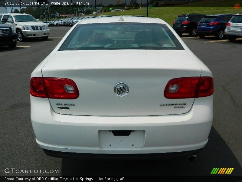 White Opal / Titanium 2011 Buick Lucerne CXL