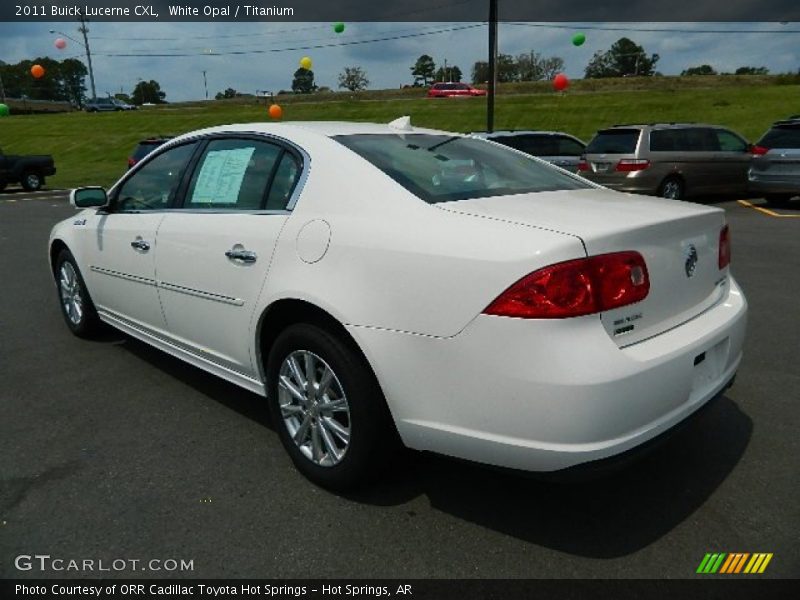 White Opal / Titanium 2011 Buick Lucerne CXL