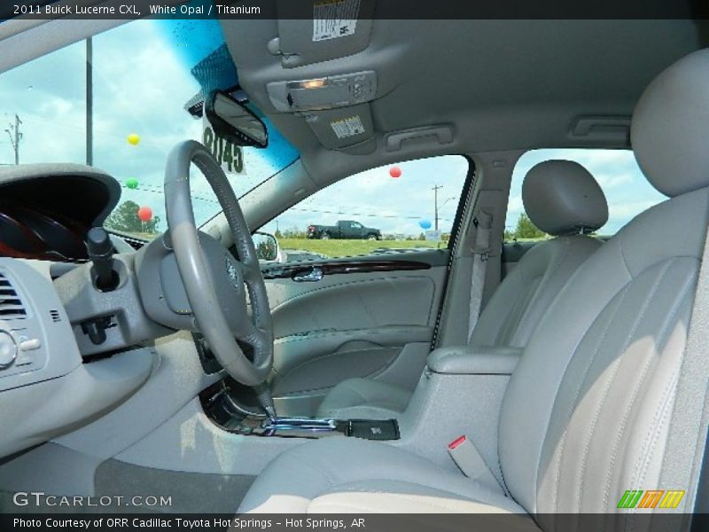 White Opal / Titanium 2011 Buick Lucerne CXL